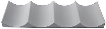 OWKAY Stackable Wine Rack 4 Slots Display Organizer