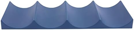 MagiDeal Blue Stackable Wine Rack for 4 Bottles