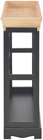 Camerina Black Wine Storage Cabinet 24-Bottle Rack