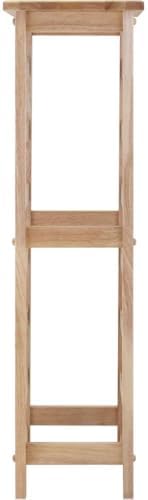 Oakestry Napa Wine Rack - Freestanding Wooden Bottle Holder