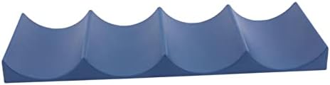 MagiDeal Blue Stackable Wine Rack for 4 Bottles