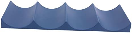 MagiDeal Blue Stackable Wine Rack for 4 Bottles