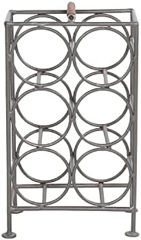17 Inch Industrial Wine Rack with 6 Bottle Storage