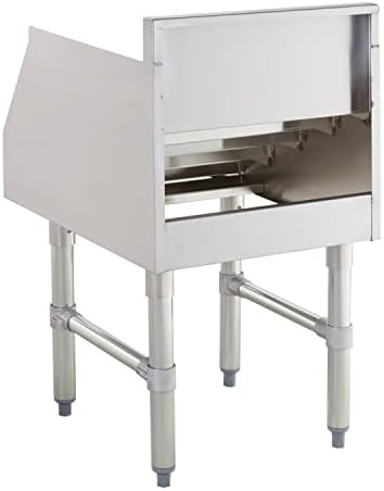 18 x 23 Inch 5-Tier Stainless Steel Liquor Display Shelf