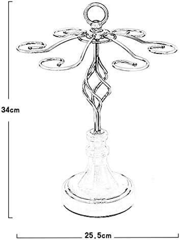 ALDEPO Bronze Industrial Wine Glass Holder