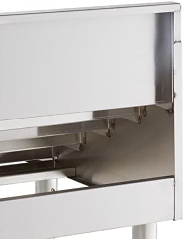18 x 23 Inch 5-Tier Stainless Steel Liquor Display Shelf
