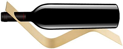 JOROBURO S-Shaped Wine Rack Gold 1