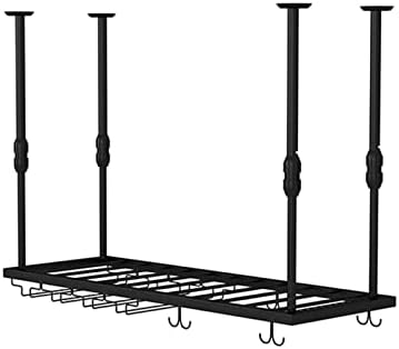 Suuim Wall-Mounted Wine Rack with Glass Holder 1
