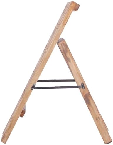 vidaXL Solid Reclaimed Wood Wine Rack - Foldaway Rustic 15 Bottles