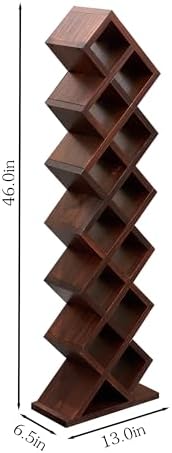 Rpuzonier Freestanding Wine Rack 12 Bottles Walnut Design