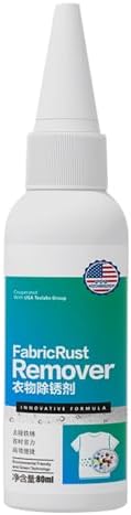 2-Pack Fabric Rust Remover for Clothes Carpets Upholstery