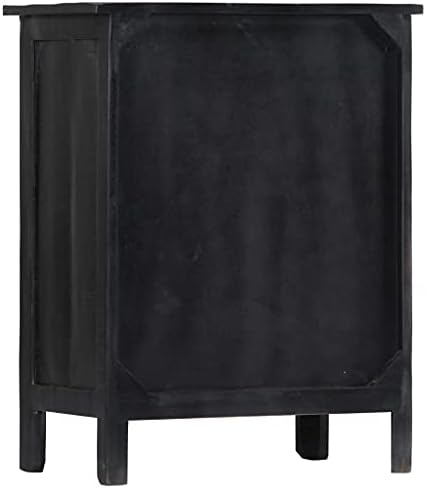 Priority Delivery Wine Rack - 16 Bottle Storage Solid Mango Wood Black