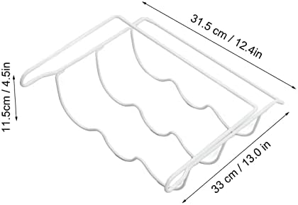 HERCHR Fridge Wine Rack Universal Metal Holder
