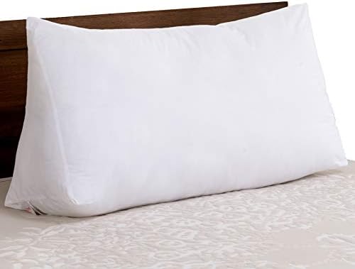 Cheer Collection Plush Wedge Pillow for Reading and Sleep Elevation
