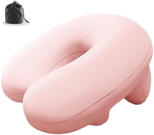 Inflatable Napping Pillow with Check Valve for Kids and Travel