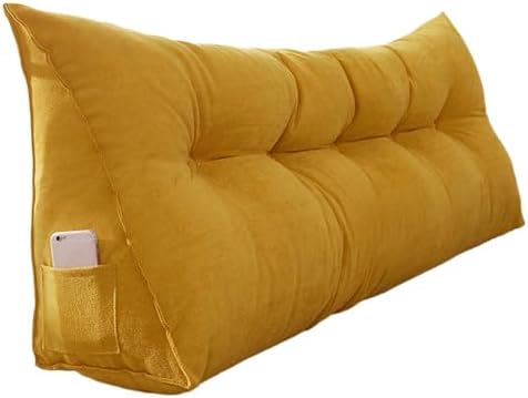 DLLDLGG Bed Wedge Pillow Queen Size Headboard Gap Filler