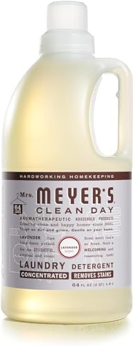 Mrs Meyers Lavender Laundry Detergent 64 OZ Pack of 6
