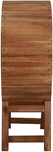 vidaXL Solid Acacia Wood Wine Rack - 4 Level 13 Bottles