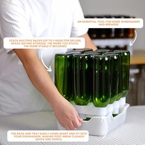 FastRack - 12 Bottle Drying Rack for Wine Beer 1
