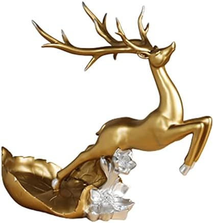 JUSHZ Tabletop Wine Rack Gold Modern Decor