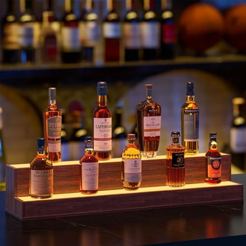 Cubehom 38 Inch LED Bar Display Shelf with Remote Control and App