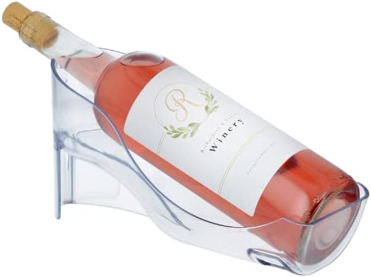 Fridge Wine Saver - Spill-Proof Wine Holder for Fridge or Tabletop