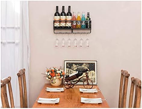 ALDEPO Vintage Wall-Mounted Wine Rack