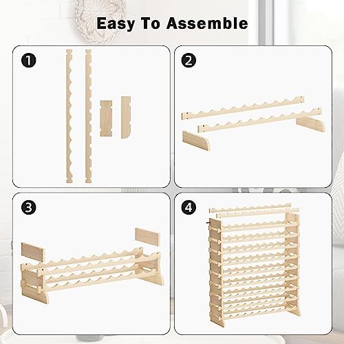 sogesfurniture Floor Wine Racks 120 Slots