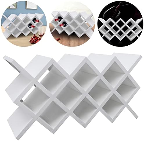CeRaBuRET Ten-Cell Wall-Mounted Wine Rack