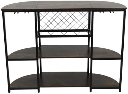 Kaichenyt Wine Rack Table with 10 Bottles Storage 1