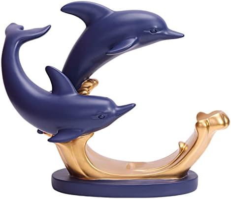 JUSHZ Tabletop Wine Rack Resin Holder Blue