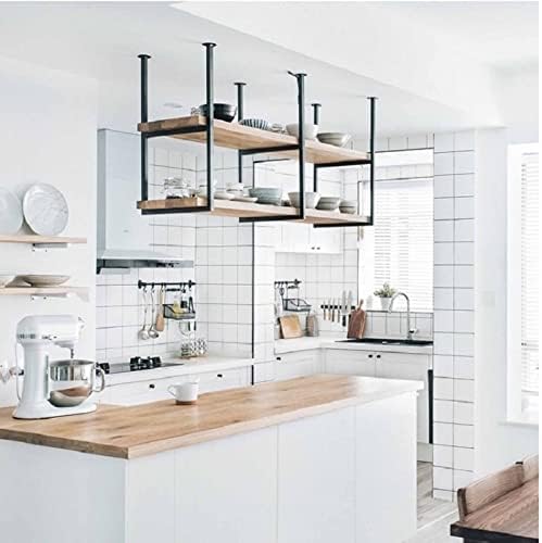 XONJEMU Wine Glass Rack Ceiling Storage Holder