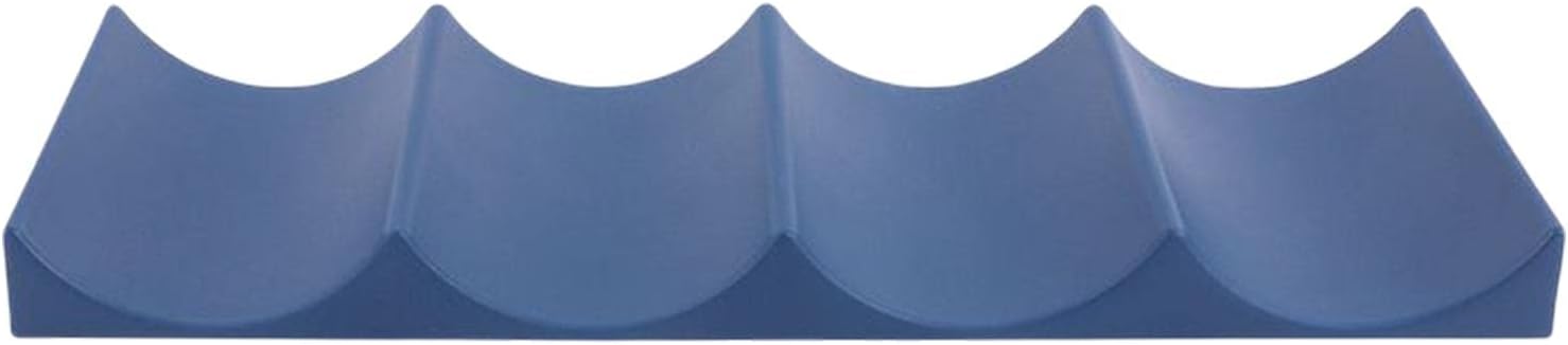 MagiDeal Blue Stackable Wine Rack for 4 Bottles