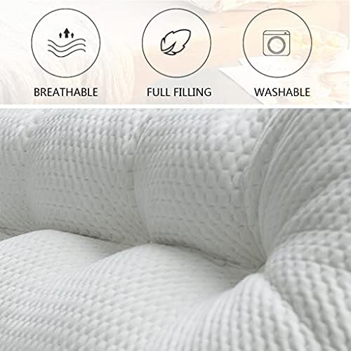 ZZYK 39inch Triangular Headboard Pillow with Removable Cover
