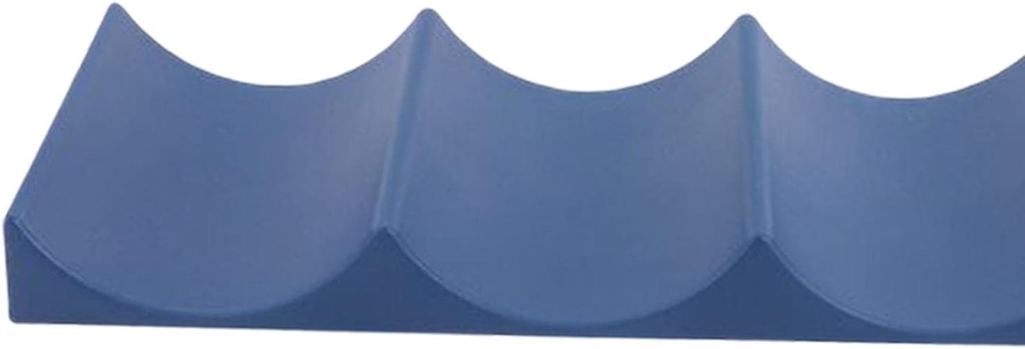 MagiDeal Blue Stackable Wine Rack for 4 Bottles