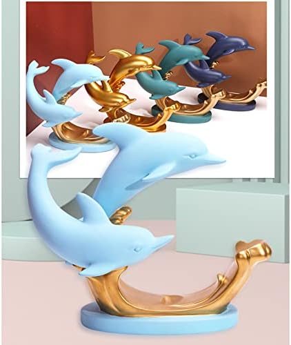 JUSHZ Tabletop Wine Rack Resin Holder Blue