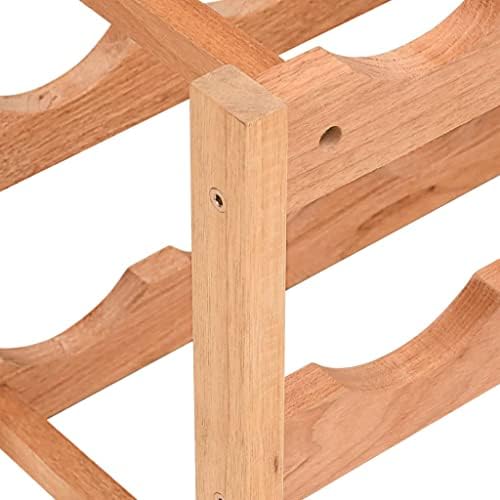 vidaXL Freestanding Wine Rack for 12 Bottles