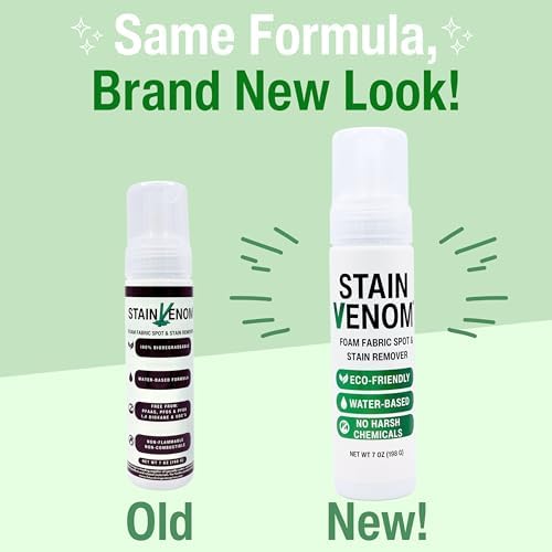Stain Venom Foam Cleaner - 7 Oz Multi-Fabric Stain Remover