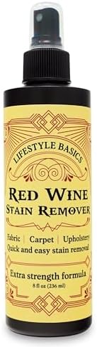 Red Wine Stain Remover Spray 8oz Safe for All Surfaces