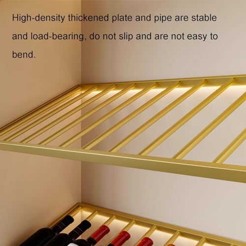 LVLDAWA Industrial Metal Wine Rack Holder