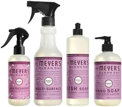 Mrs Meyers Home Essentials Set 8oz 16oz 125oz 16oz