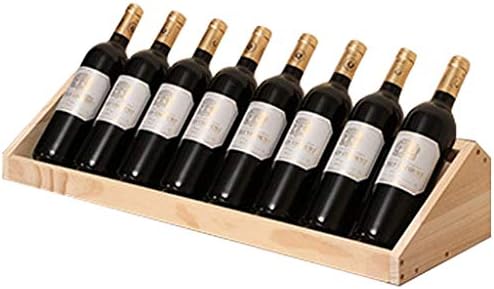 Elegant Wooden Wine Rack for Home Decor and Bar