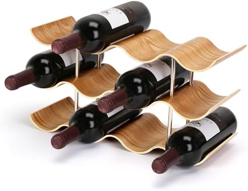 VAlinks 3 Tier 12 Bottle Willow Wine Rack 1