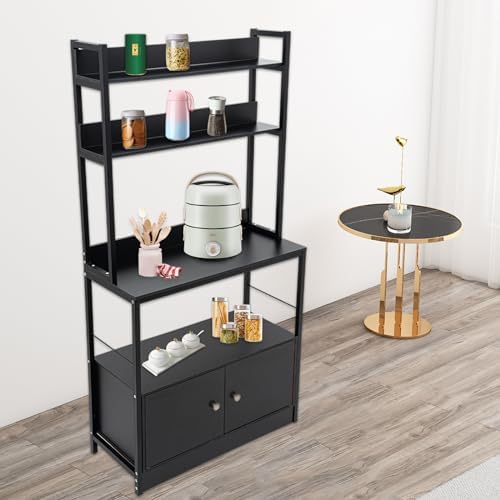 Ghankopd Wine Bakers Rack 5 Tier Freestanding