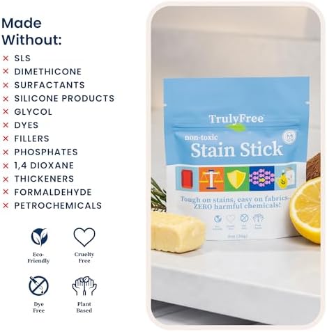 Natural Stain Stick - Dried Stain Remover for Clothes