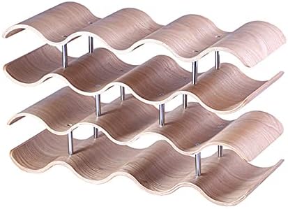 Stackable Wine Rack with 3 Layers for 12 Bottles