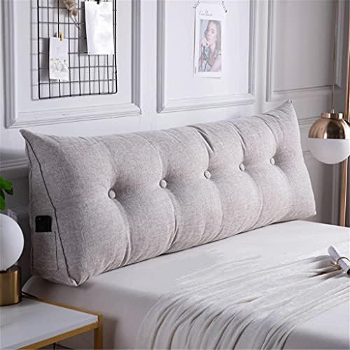 ZZYK Triangular Wedge Pillow with Removable Cover Beige 80cm