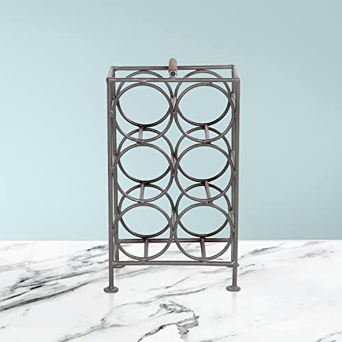 17 Inch Industrial Wine Rack with 6 Bottle Storage