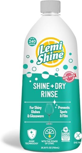 Lemi Shine Dish Detergent Booster 20 Oz Pack of 2