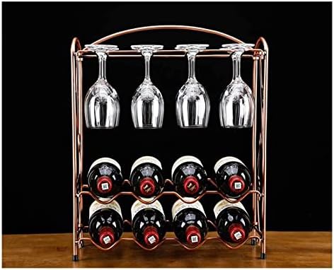 ALDEPO Bronze Tabletop Wine Rack Organizer